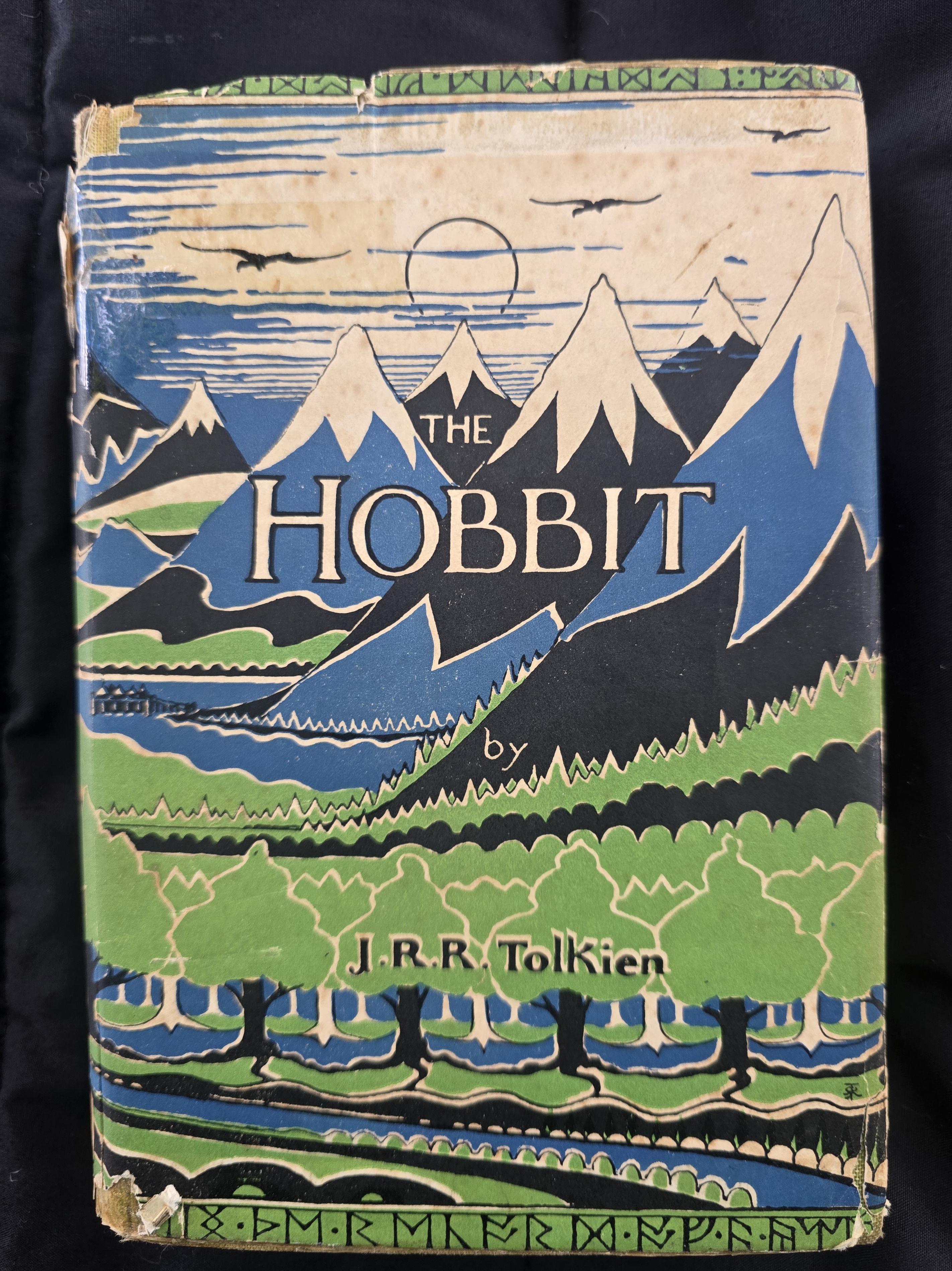 THE HOBBIT, J R R Tolkien, 1958, 6th printing of 2nd Edition